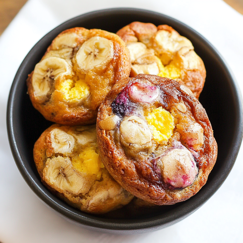 Can you use bananas as an egg substitute in muffins?