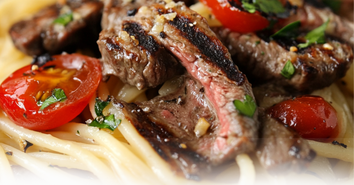 Does pasta go well with steak?