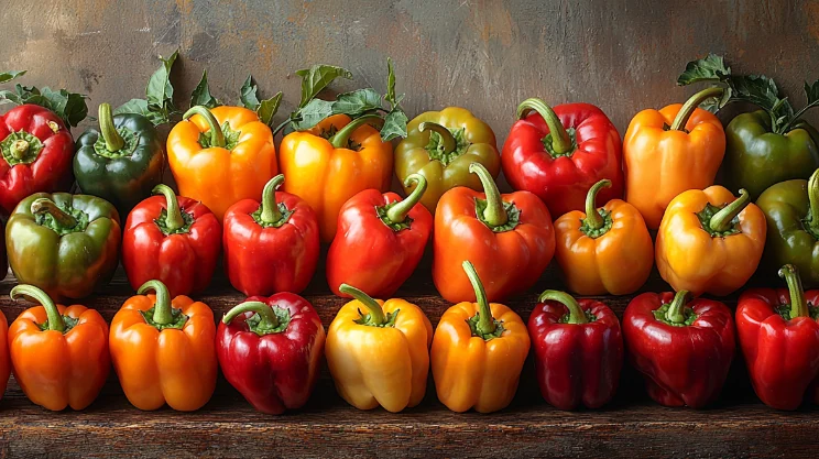 How do you cook peppers and keep them crunchy?