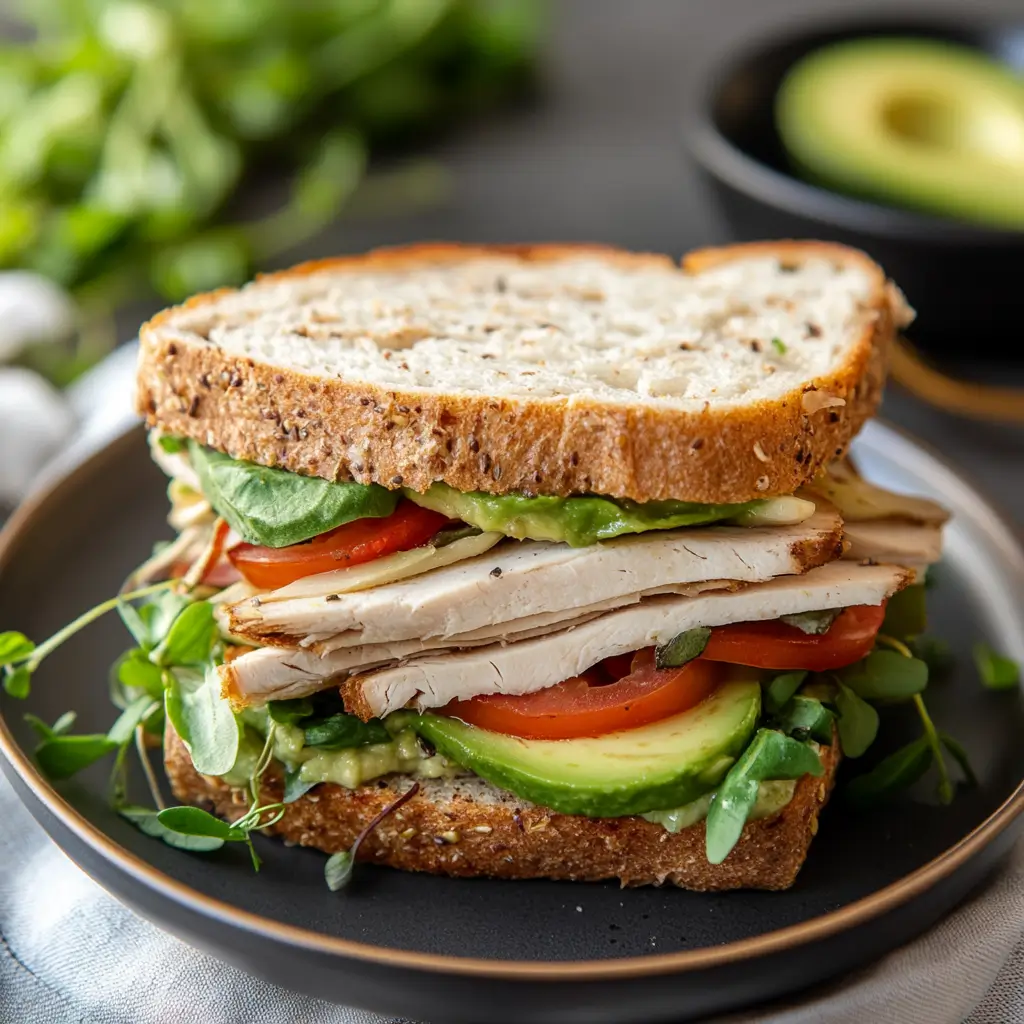 Is a turkey and avocado sandwich good for you?