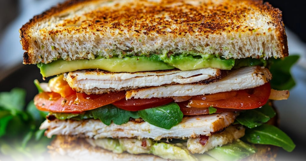 Is a turkey and avocado sandwich good for you?