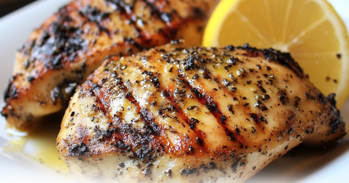 Lemon Pepper Grilled Chicken