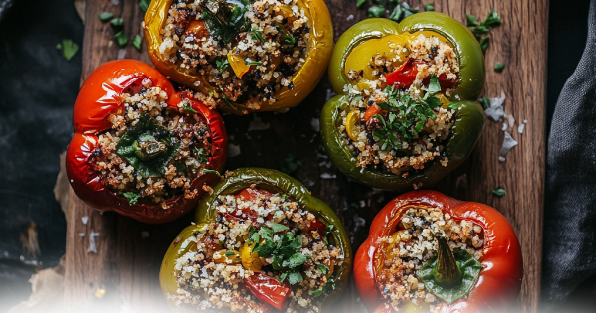 What is the best thing to serve with stuffed peppers