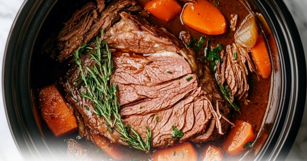 Why is my sirloin tip roast tough in the crock pot?