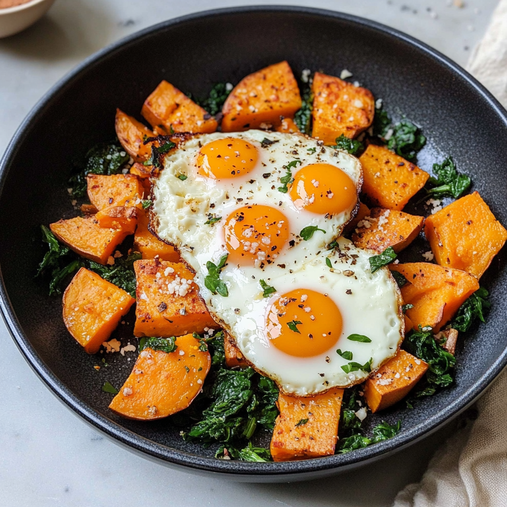 Why put eggs in sweet potatoes?