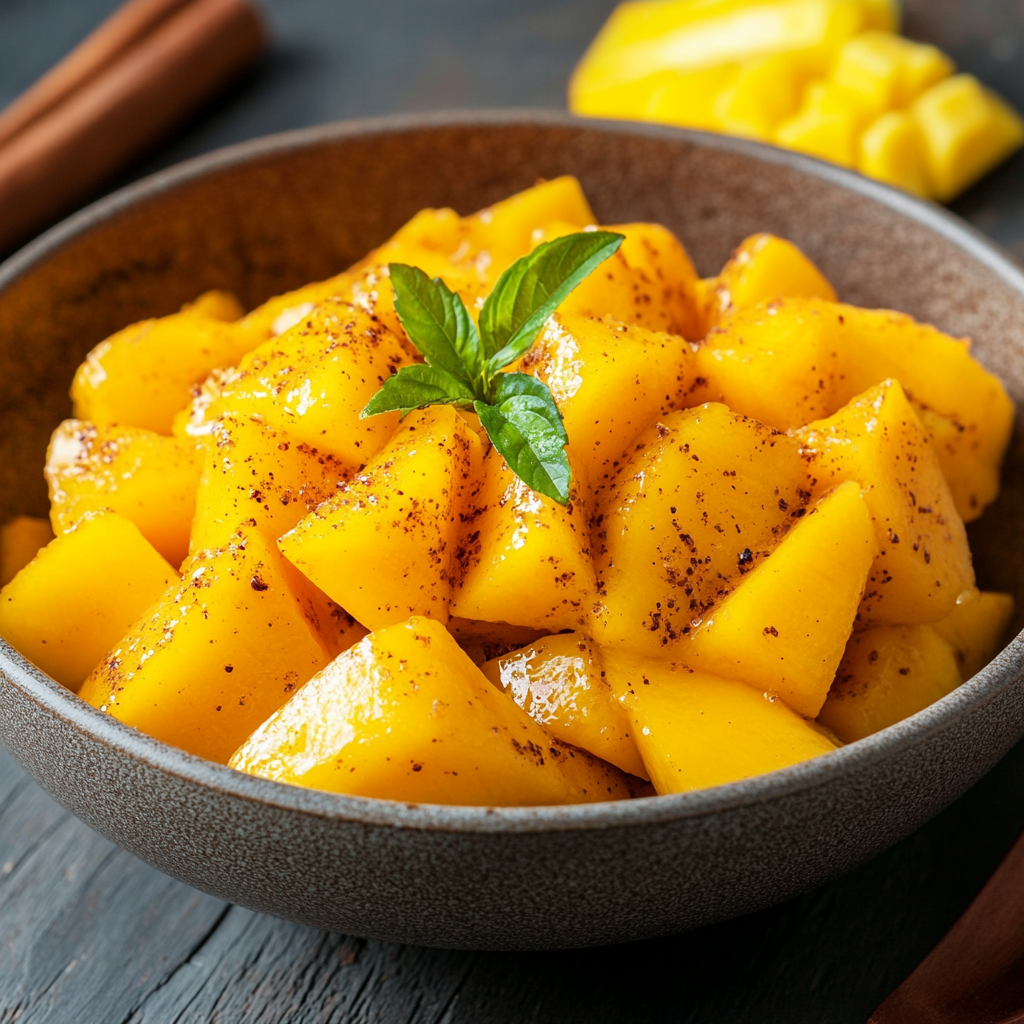 Do cinnamon and mango go together?