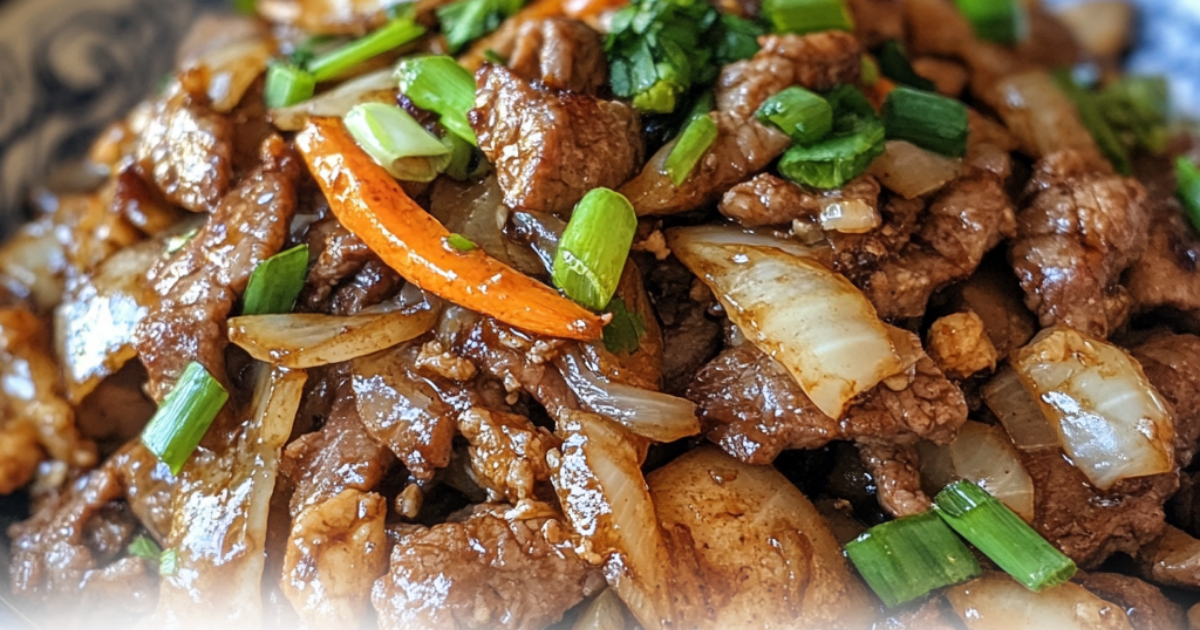 Moo Shu Beef