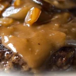 Hamburger Steaks with Onion Gravy