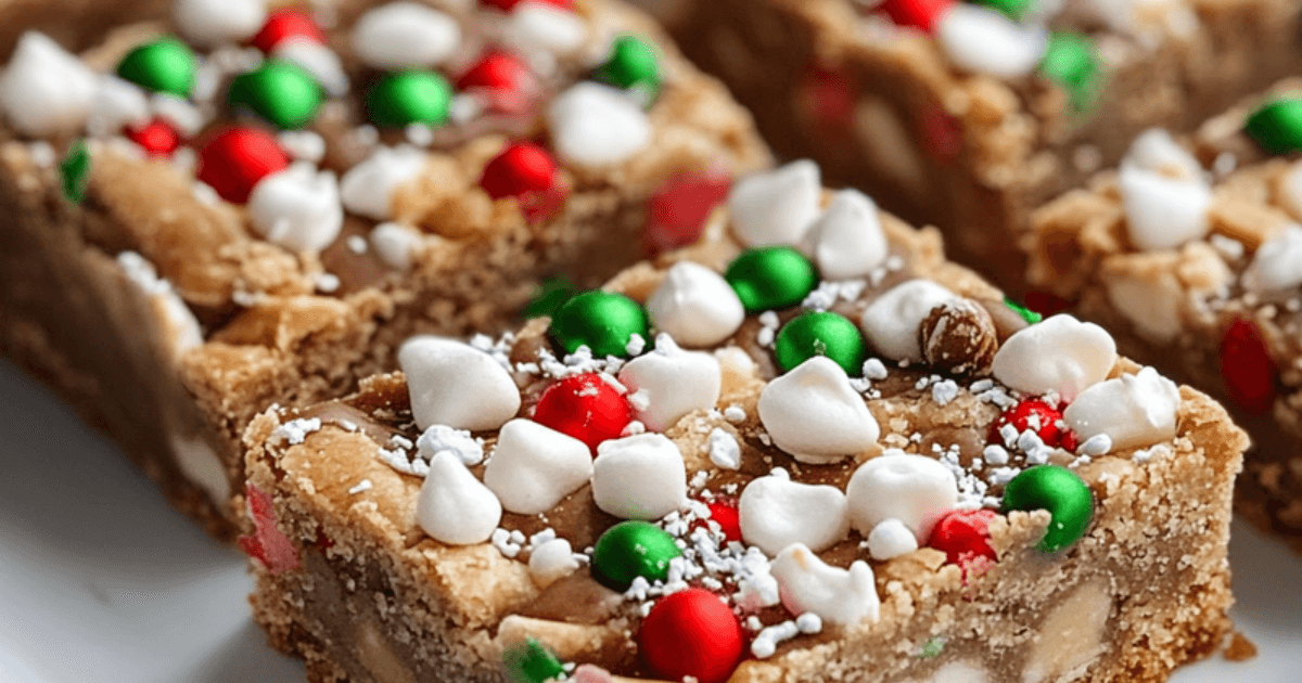 Christmas Cookie Bars