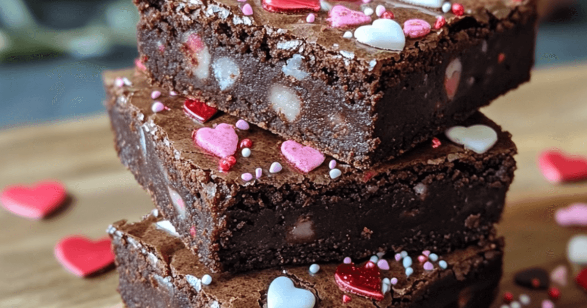 Valentine's Brownies Recipe